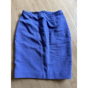 Lafayette 148 Purple Skirt Mini Size 6 Women
